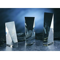 6" Trapezoid Tower Optical Crystal Award